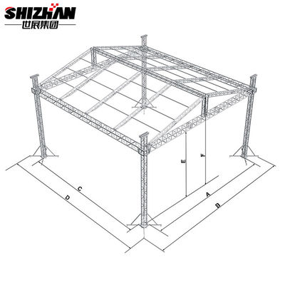 Outdoor Stand Aluminum Lighting Truss for Stage Club
