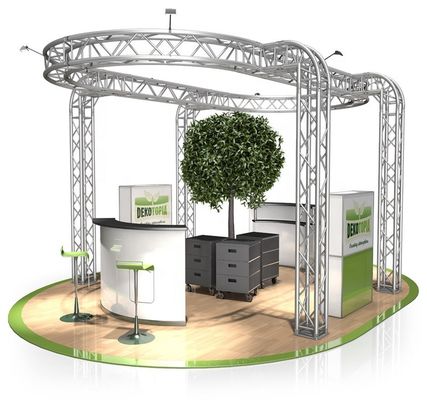 Circle Aluminum Square Truss Frame Truss Structure Lighting Truss