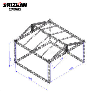 Lighting Aluminum DJ Truss 0.5m 1m 1.5m 2m Length