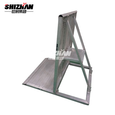 Aluminum Mojo Concert Crowd Control Barriers 600x1000mm